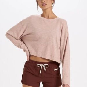 Vuori Long Sleeve Tee in Dogwood